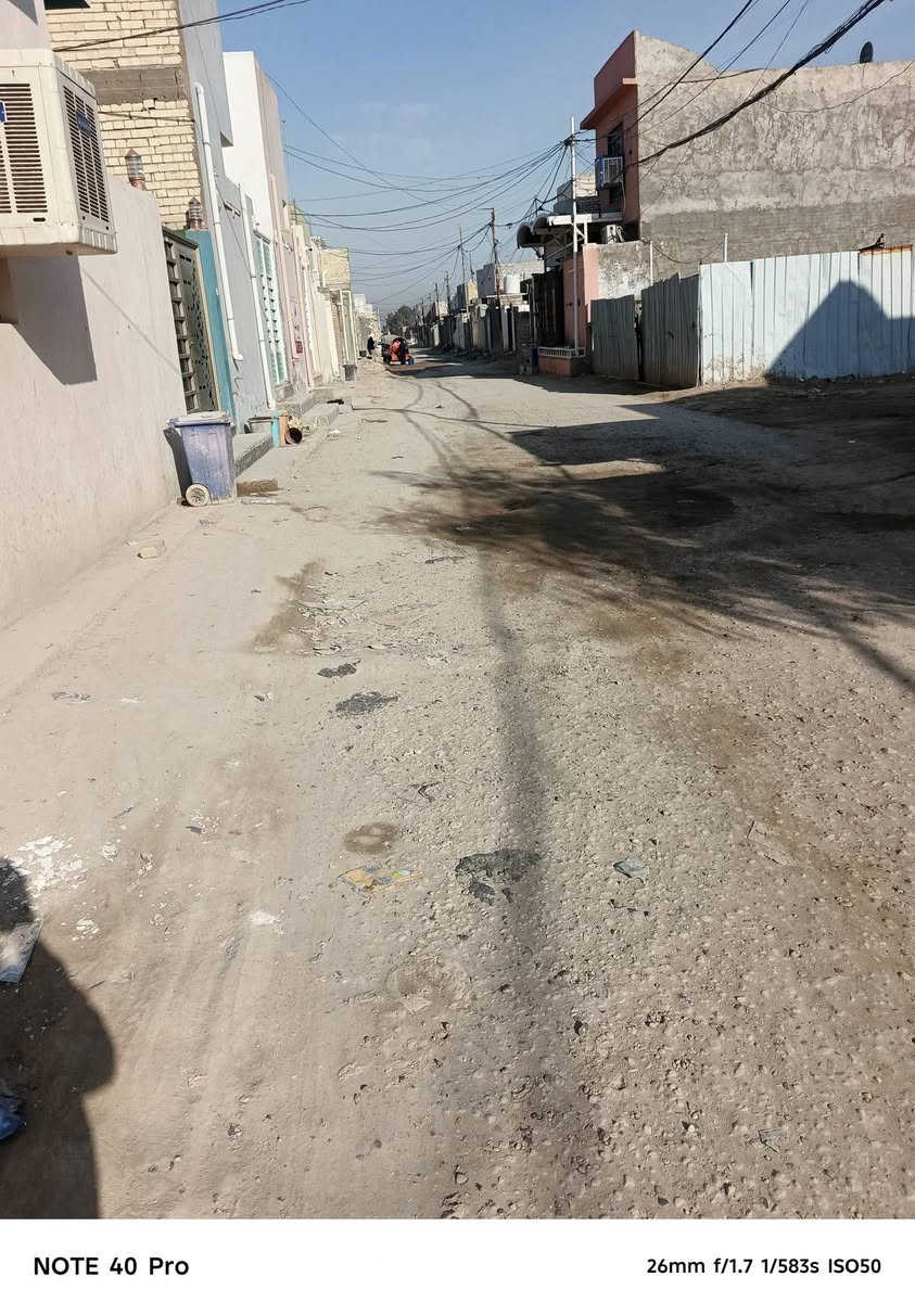 سلام عليكم.. بيت 100متر طابو زراعي سند 25مشمول بلتطويب تبليط اباب البيت بناء طابوك نهروان شغل درجة أولى كهرباء صوبين ماء صوبين خدمات فول ...... تفاصيل... غرفه صاله مطبخ استقبل تخاريج داخليه وخارجيه يبعد عن الشارع المطار القديم 100متر..... اتصال ***********/. . . . ***********
مراجعة المكتب #مكتب بركات الزهراء مقابل صدليه الألفة 

السعر.  .. 42وبيه مجال حق الجيه
