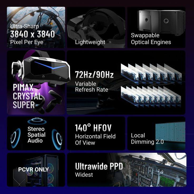 للبيع نظارة Pimax Crystal Super – بأقل من نصف السعر
​لعشاق المحاكاة والـ VR، متوفرة الآن أقوى نظارة من Pimax بكامل ملحقاتها الأصلية وبحالة ممتازة جداً.
​⚙️ المواصفات التقنية للجهاز:
​دقة الشاشة: 3840 × 3840 بكسل لكل عين (دقة مرعبة تصل إلى 29.5 مليون بكسل إجمالياً لصفاوة غير مسبوقة).
​معدل التحديث (Refresh Rate): يدعم حتى 120Hz لتجربة لعب سلسة وسريعة الاستجابة.
​العدسات: زجاجية متطورة (Glass Aspheric) تنطيك وضوح تام بدون أي تشويه أو غواش.
​التتبع: مزودة بنظام تتبع حركة العين (Eye Tracking) لدعم تقنية الـ DFR (لتركيز الدقة وتخفيف الضغط على كرت الشاشة).
​مجال الرؤية (FOV): واسع جداً ومصمم ليغمرك بالكامل داخل ألعاب الـ Sim Racing والطيران.
​📦 الحالة والسعر:
​الحالة: الجهاز مرتب وكامل ملحقاته بدون أي نقص.
​السعر: جوة سعر الجهاز الأصلي بأكثر من 50%! (سعر لقطة حرفياً لجهاز بهاي المواصفات).
​📞 للتواصل للجادين:
​تليجرام: @vwv222
​واتساب: ***********
