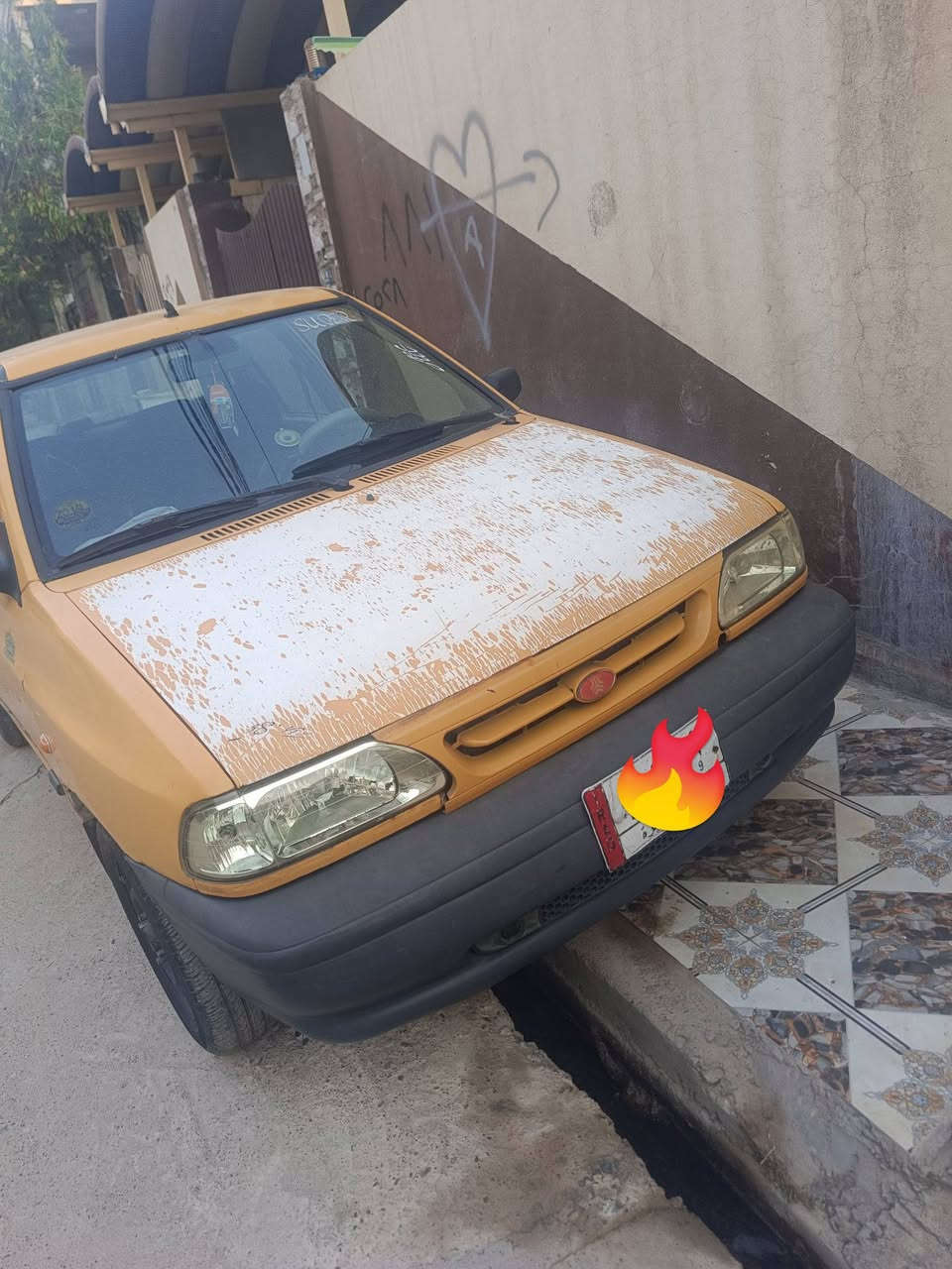 سايبا موديل 11 
هيئا مطلوبه هذا الشهر بس
غرامات عليها 100 عليا 
محرك بيه نفخ 
باتري جديد تخم جديد 
رقم بغداد مشروع وطني 
الشرعي مالها بالموصل تحويل او وكاله 
سعر 20 و بيها مجال شي بسيط 
مكان حي سومر جمعية المصطفى 
رقم الهاتف بيه واتساب 
*********** متاح من ساعه 2 الظهر لل 10 بليل
ملاحظه الصندوك ما يفتح تبديل قفل لازم

