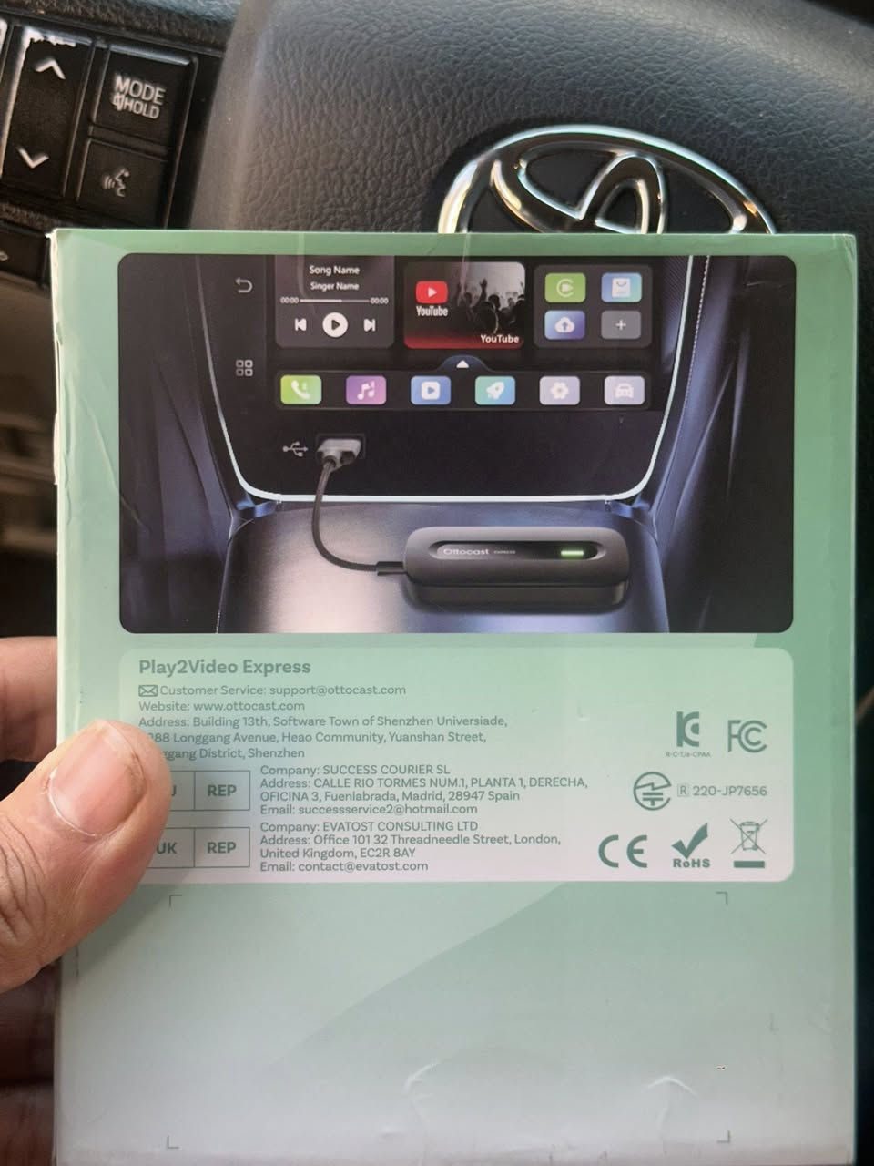 جهاز كاربلاي يوتيوب
جهاز يدعم كاربلاي اندرويد اوتو
يوتوب نيتفليكس سبوتيفاي جميع برناج بية حتي برنامج قنوات بية
يدعم كل شاشات لي يدحم كاربلاي و ماركة عالمية
السعر ٧٥ الف


**إذا كنت صاحب هذا الإعلان وتريد حذفه لأي سبب، رجاءا أرسل رسالة إلى الدعم الفني**