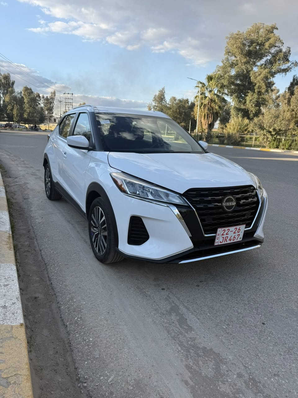 نيسان كيكس 
موديل ٢٠٢٤
مواصفات SV
بدون رقم كاتي
تترقم اربيل سليمانية دهوك
ماشية ٢٨ الف 
ضرر جاملغ وبنيد صبغ بدون شواصي شرط حتى الراديترات بلادية
رقم الشاصي مرفق مع الصور
ايرباك فقط استيرن ومرجع بلادي مال غير سيارة
مكان السيارة كركوك
للاستفسار خاص موجود او اتصال على
 
***********
