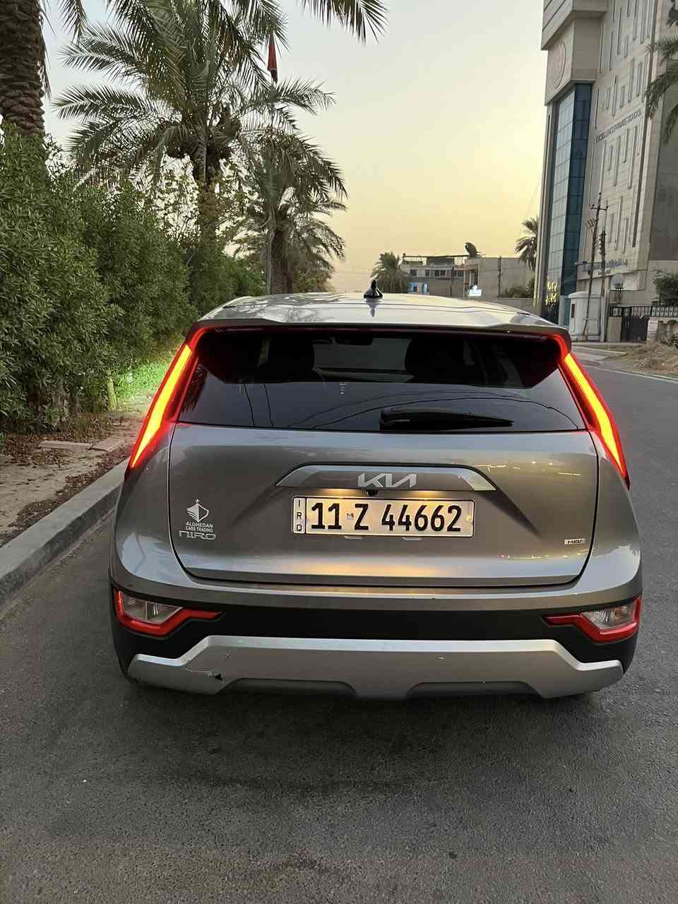 كيه نيرو موديل 2023 رقم مميز
مواصفاتها رادار جانبي وأمامي و وتحكم سرعه وتحديد مسار و كامره دواره اللون سلفر ماشيه ١٦ الف وثلاث قطع بيها صبغ ( بنيد و جاملغ و باب جهة السايق ) 
العنوان : السيديه ورقم التلفون *********** و السعر ١٣٩ باسمي تحويل ثاني يوم
