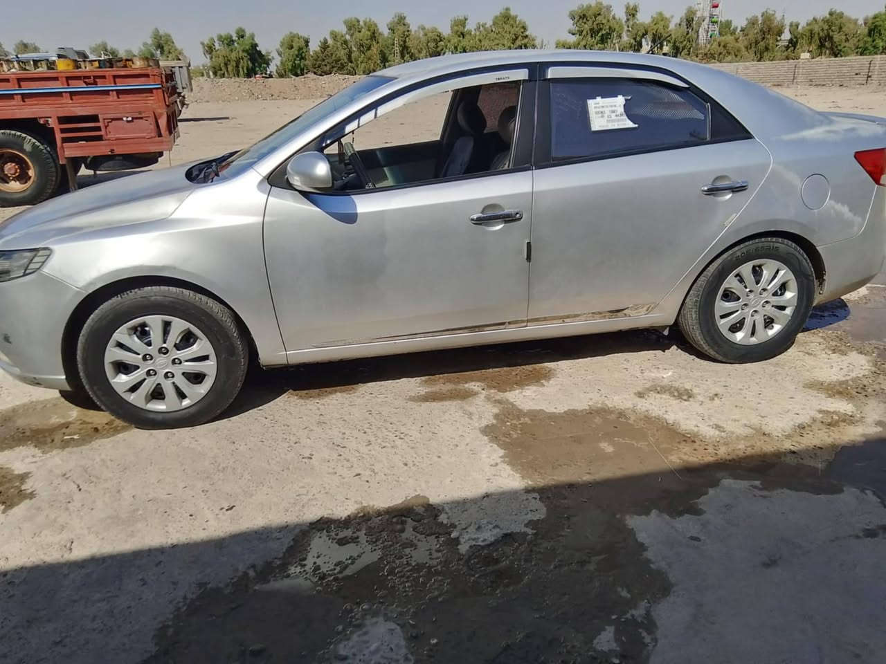 سيراتو موديل ٢٠٠٩ رقم اربيل سنويه صاقطه بدون صبغ *********** ٩٥ وبه مجال
