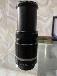 زوم كانون 55-250 نظيف جدا السعر فقط 90الف التواصل واتساب07732202324يوج...