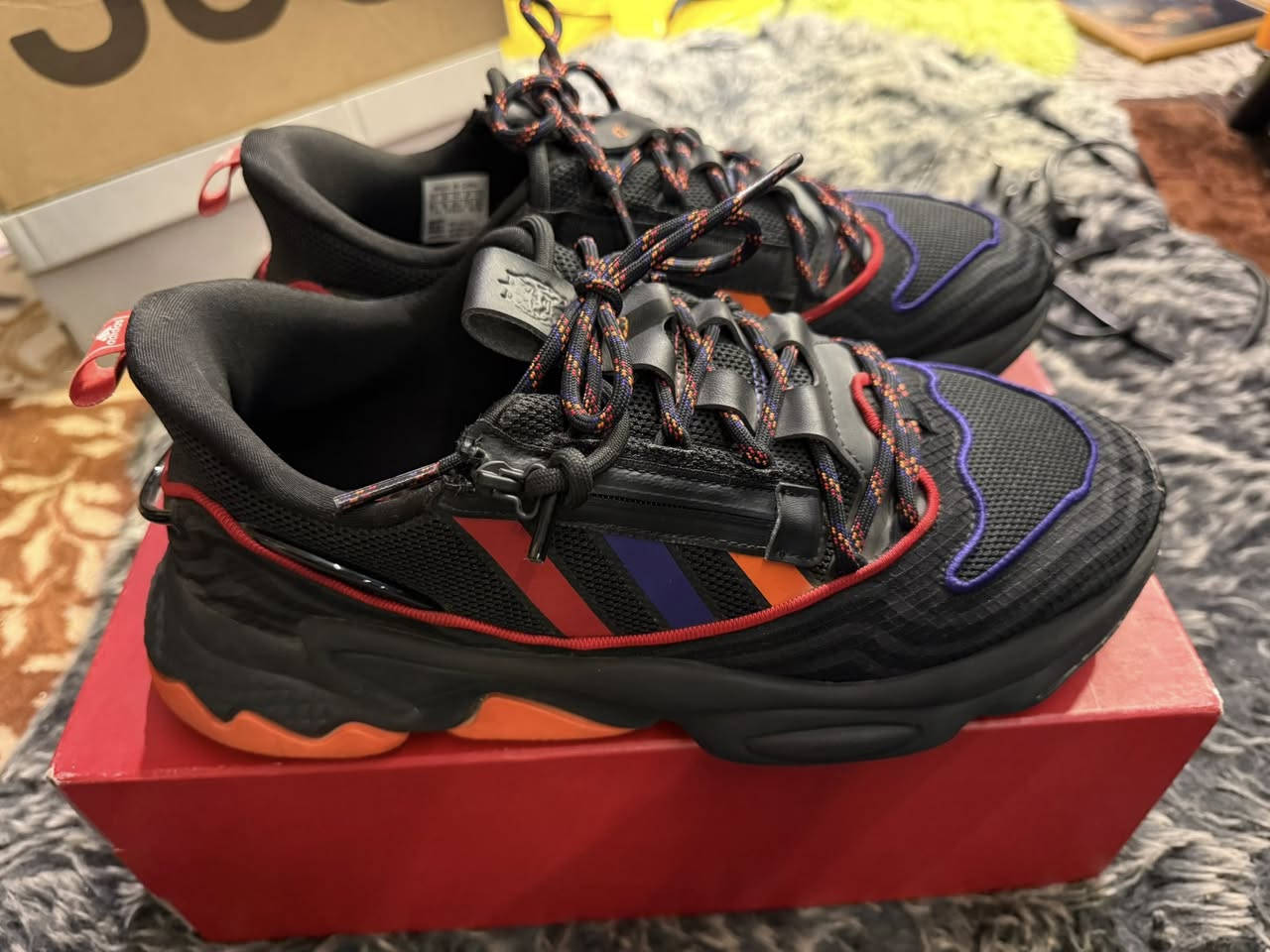 اديداس اوزيويغو Zip قياس ٤٣ وثلث
يجي قيطان + سحاب وكالة اصلي 100% 

اذا مو اصلي ترجعة

السعر ٥٥ 

متوفر توصيل  بغداد والمحافظات


**إذا كنت صاحب هذا الإعلان وتريد حذفه لأي سبب، رجاءا أرسل رسالة إلى الدعم الفني**