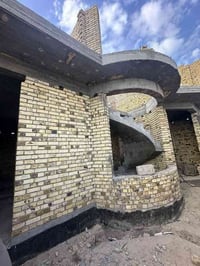 المحاويل حصن جعفر • هيكل طابقين • ١٠٠م