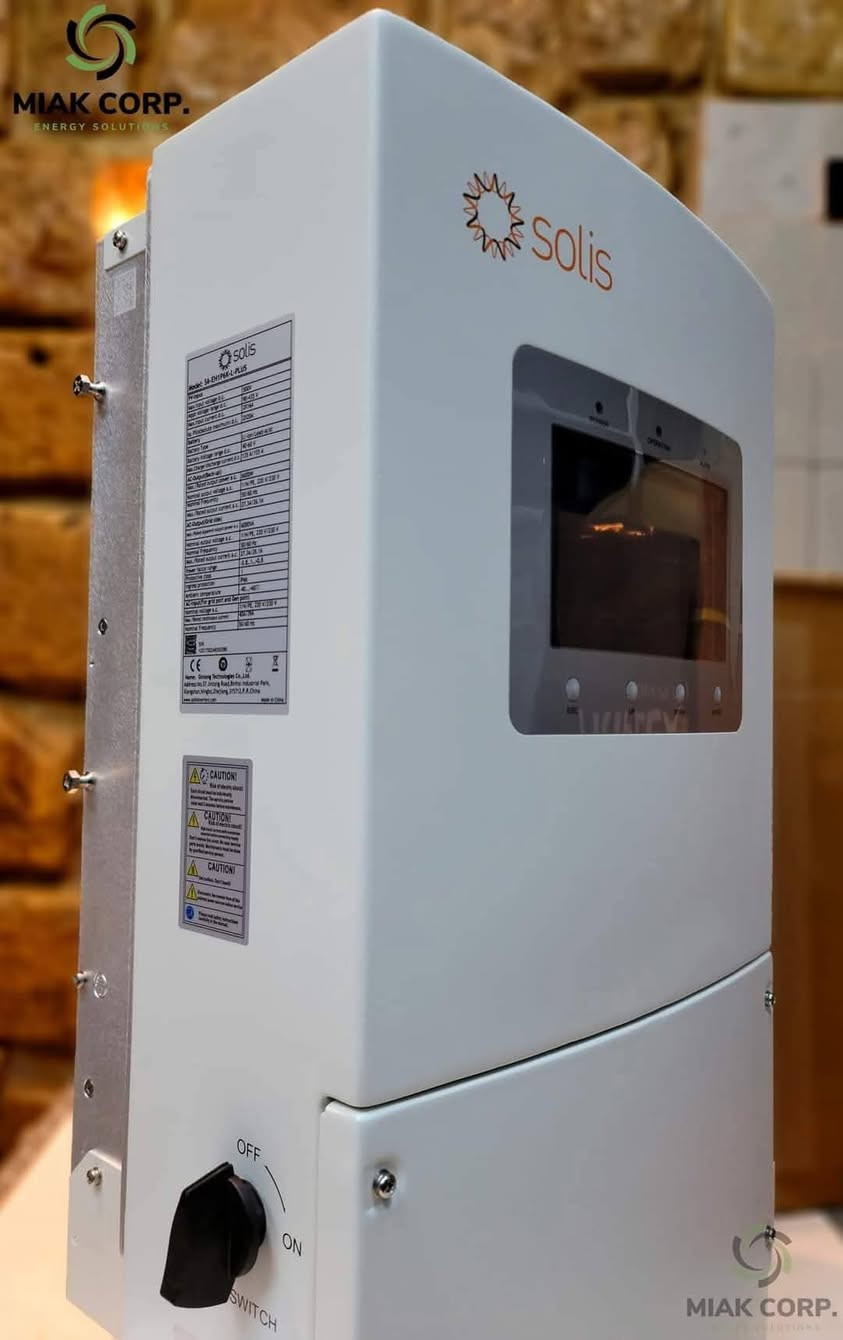 متوفر الان ✅️
انفيرتر سوليس ip66 ❤️ 
ضمان 5 سنوات حقيقي استبدال وليس صيانة 💯
و ماعدنه اي مركز للصيانة بالعراق لان استبدال فقط 👍
6kw 
8kw 
10kw 
كميات خير وبركة ( جملة & مفرد ) 

الشعب شارع الصحة 
***********
