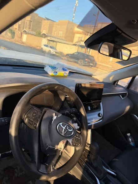 سلام عليكم 
تباع عله وضعه 
كورلا كروز  موديل 2025    تجميع صيني السياره بعدهي بل لايلون هايبرد السياره فول فتحه بصمه شاشه كبيره كشن جلد وكهرباء جنطه شفط السياره زلغه مابيه سابقاً
ماشيه 2000بعدهي زيرو 
السعر 128 $وبيه مجال حك جيتك 
بابل شارع ٦٠
الهاتف ***********
