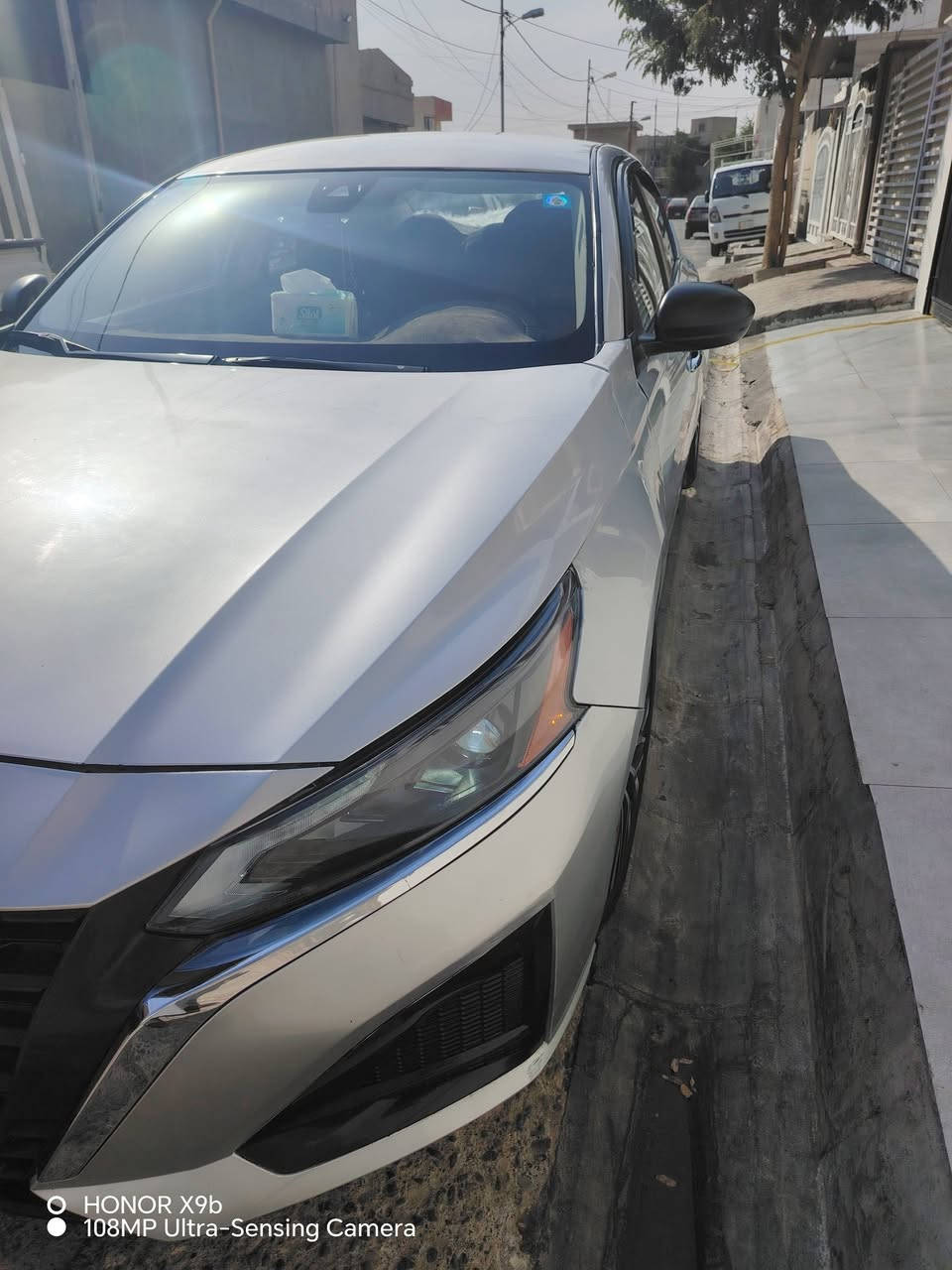 سلام عليكم
للبيع 

 نيسان التيما موديل 2024 SV

اللون سلفر شكل الجديد 

 رقم نينوى معوقين تاخذ وكاله

📌 المواصفات:SV

• كشن كهربائي

• رادارات خلفية 

• رادارات جانبية

• تشغيل عن بعد + بصمة تشغيل

• كاميرا خلفية

• تحكمات كاملة بالستيرن + تحديد سرعة

• لايتات زينون. + بصمه ابواب

📌 تفاصيل إضافية:

السياره ماشي 31,000 ميل
سيارة بدون صبغ  . الضرر موضح بالصوره بيها ثلاث قطع 

• محرك وگير بشرط.

💰 السعر160

📍 العنوان صلاح الدين.. الشرقاط

📞 للتواصل والاستفسار (واتساب): ***********
