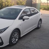 كورلا هايبرد خليجي موديل 2025رقم بغداد ماشيه 35 السياره كفاله عامه مكا...