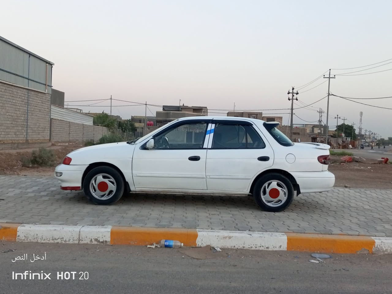 السلام عليكم
للبيع كياا سيفيا 1995
كير اوتماتيك رقم بغداد مشروع وطني 
تبريد ثلج  مصبوغه حزام جماليه 
دواخل جديد حداديه امامي خلفي جديد ترايك وين ماتريد 
تخم تاير جديد كهربئيات كله شغاله عل وضع الشركه 
سياره حلوه ومال جناي السعر 35 وبيها مجال بسيط 
مكينه  مسكر كير ومكينه جديد 
مكاني بابل الشوملي 
الاستفسار ‏‪***********‬‏
