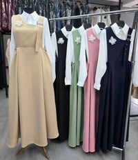 فستان عيد • قميص وفستان • باربي سكوبا