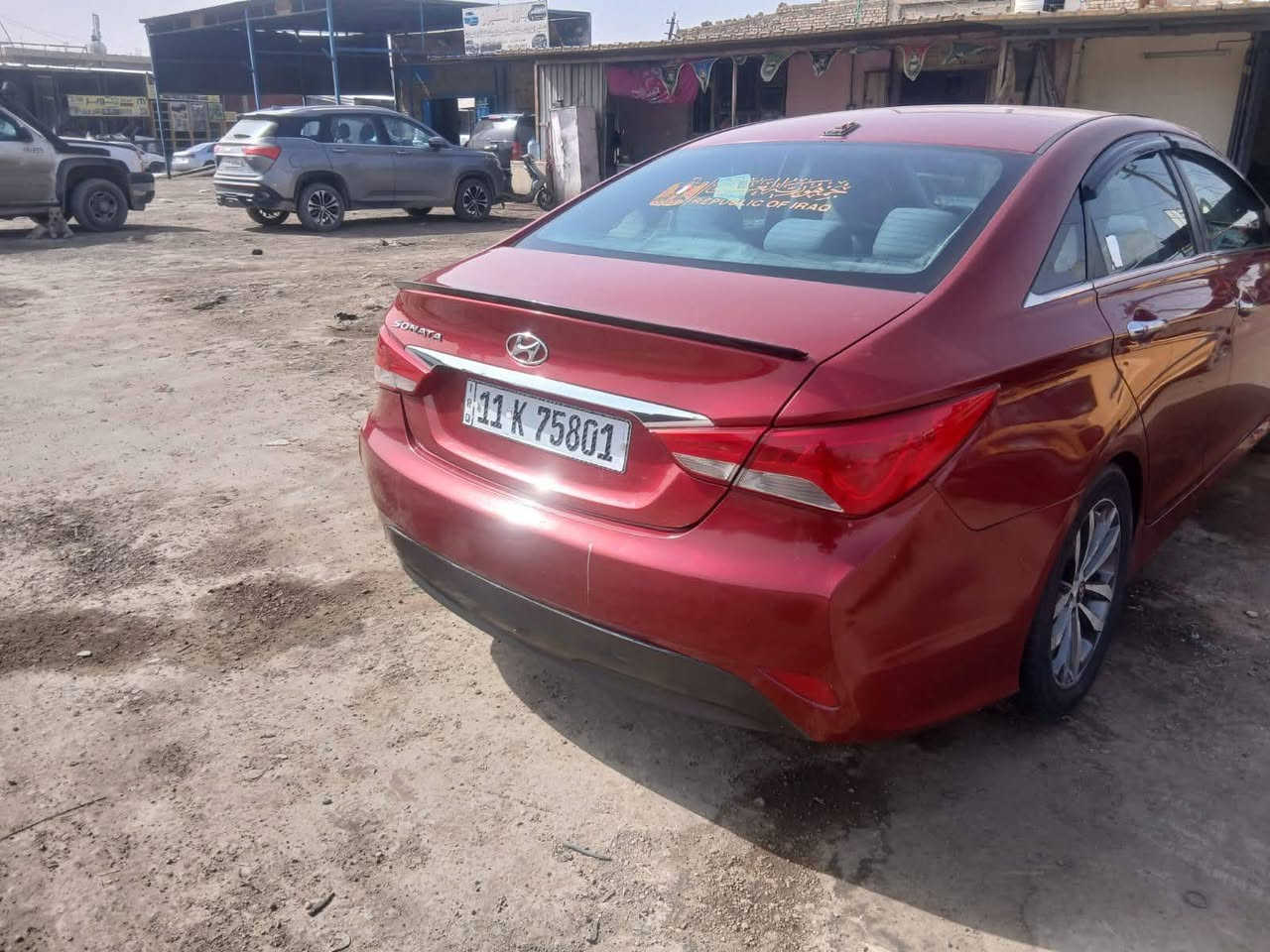 السلام عليكم
سوناتا 2014 
محرك وكير مكفولات ٢٤٠٠جيداي
وارد أمريكي 
حادثها بنيد وباب سايق 
 وبيها مكانات صبغ اثر شخوط 
 سياره فقط بنيد تبديل وباقي كله بلادي
رقم بغداد تحويل مباشر 
تخم تاير جديد صدر جديد 
السعر 88وبيها مجال حجيه
رقمي ‎***********
مكاني بغداد شعب
