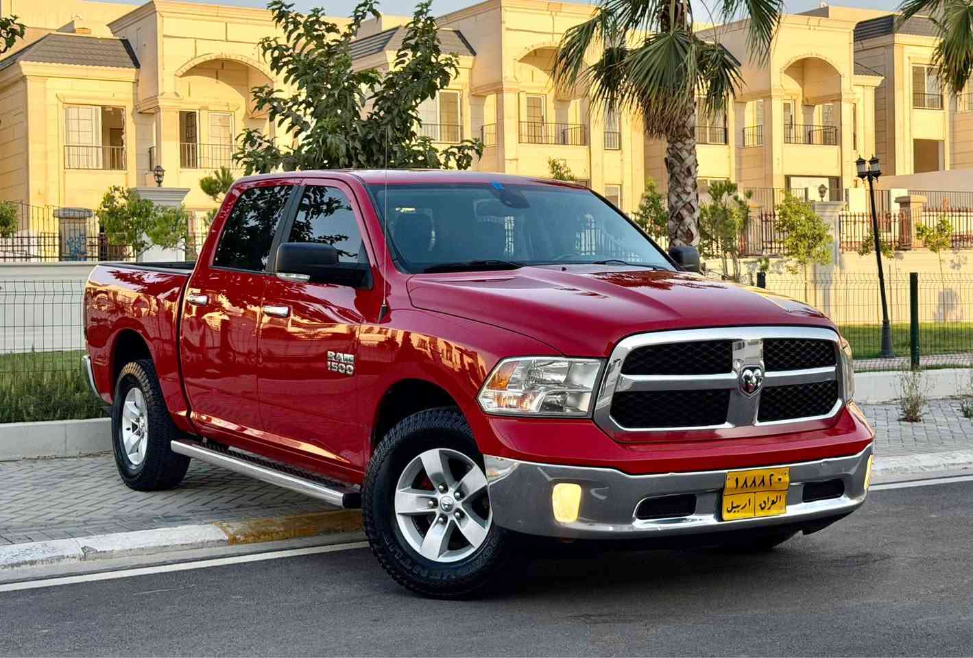 ﷽
‏ DODGE RAM CLASSIC3.6 L
دوج رام كلاسيك موديل2016  فور ويل بلاك توب📦🧿
باب كبير و بدي قصير مرغوب
لون احمر  ❤️
----------------------------------------
مكان🌆:أربيل                         سعر💵: 162$مجال 🔐
تليفون📲:*********** ///***********
----------------------------------------
سيارة. بي 10$وةرقة غرامة انزل من سعر 
محريك V6 3.6 ستة سلندر محريك مرغوب🚀🚀🚀
گير و كحريك بشرط مامفتوح
بدون صوت بدون صرف بدون خلل بشرط فحص
ماشية 113الف حقيقي بشرط📦📦
----------------------------------------
{{سيارة بدون صبوغ كلين بي مكانين تعديل بارد 
أيرباگ كل بيلادي سليمة ١٠٠/١٠٠ بشرط
سيارة ماشالله جديد مثل شريكة 📦📦📦
----------------------------------------
مواصفات
{{ فور ويل - داخل رساسي - تشغيل عن بعد - شاشة وصت  - كشن كهربا - كشنات تتفيئة -  - كيچ الكتروني - كاميرا - تبريد قطعتين - تبريد مركزي -- ڤوليوم - تحديد سورعة - بلاجكتور - - بعد }}
----------------------------------------
سيارة جديد جديد بدون مصروف بدون نواقص
تحويل و غرامة بشرط نفس يوم
سيارة شرط بدون اى نواقص گير و موحريك و حدادي و كاهرباى كولة بشرط
انشالله ايلي عجبة صار قسمة الهة اتحياتي الجميع 🤚🤚 أربيل, العراق

