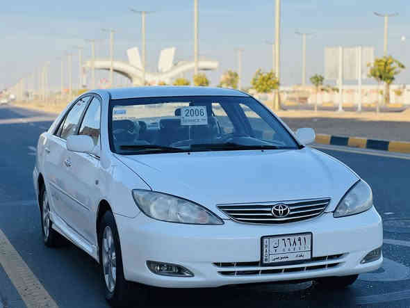 السلام عليكم.    للبيع كامري.    موديل 2006

رقم بغداد.   مشروع وطني.    تحويل مباشر 

وارد خليجي.    محرك.  2400.  

كير.    محرك.    صدر.     تبريد.  

جاهزه من كلشي.    شرط الفحص

صبغ.  قطعتين.    مكفوله من الدواخل 

الك الفحص.   

مكاني.   الفلوجه.   الكرمه. 

السعر.   105. $.  وبي مجال

رقم هاتف.  ***********
