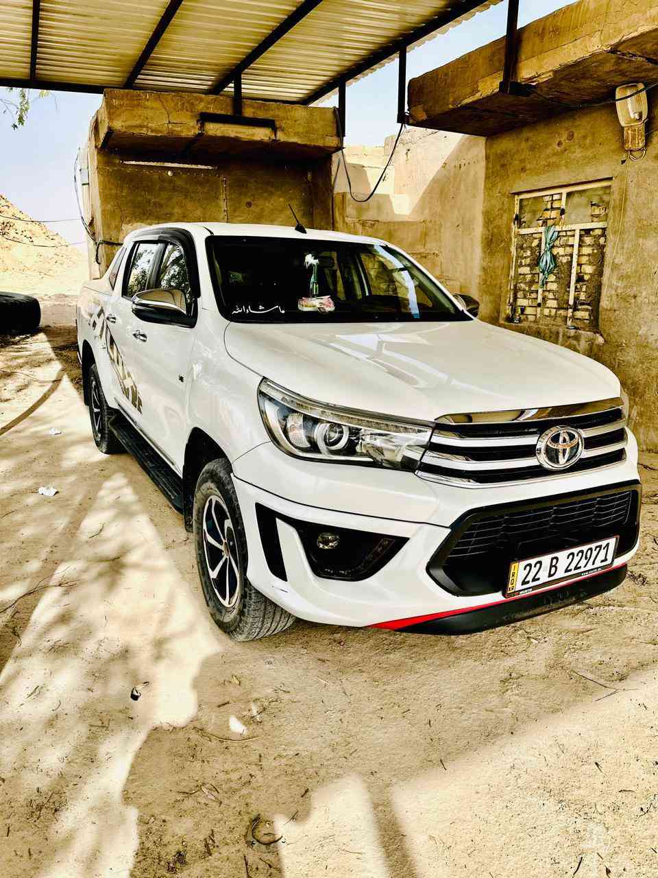 السلام عليكم تيوتا بيكب 2020 تي ار دي 6سلندر مكفوله السعر 350وبيه مجال للاستفسار ***********
