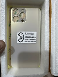 ايفون ١٣ برو ماكس • ذهبي • ضهر مع لاصق