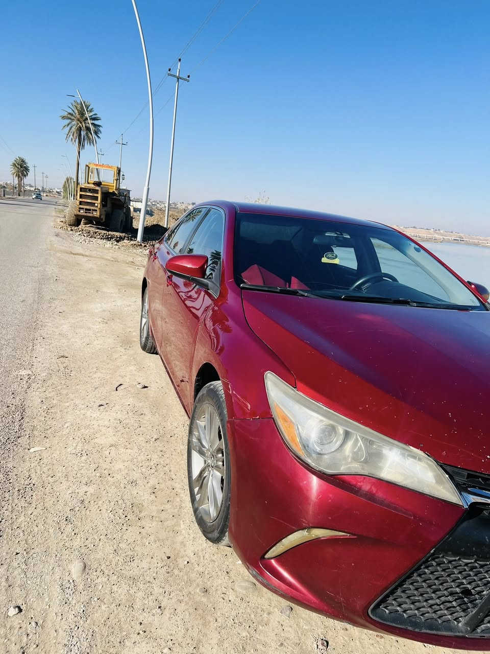 كامري للبيع
موديل 17

رقم أربيل بسمي 

قطعه ضرر 

فه sاي 

كير محرك كله شرط 

الستفسار ***********
