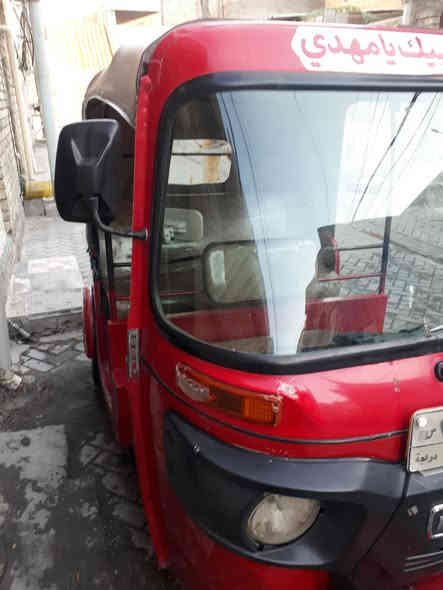 السلام عليكم  تكتك للبيع موديل 2018 شهر 12 السعر 4600 معمره عام مصبوغه عام محرك مجفت تكتك شغاله  مكاني بغداد الرقم للاستفسار  ***********
