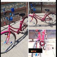 بيسكل بناتي • وردي • كير ٦ نمر