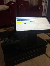 كاشير hp كامل من  برنامج و طابعه  برنامج دلتا   07700756270 واتساب فقط...