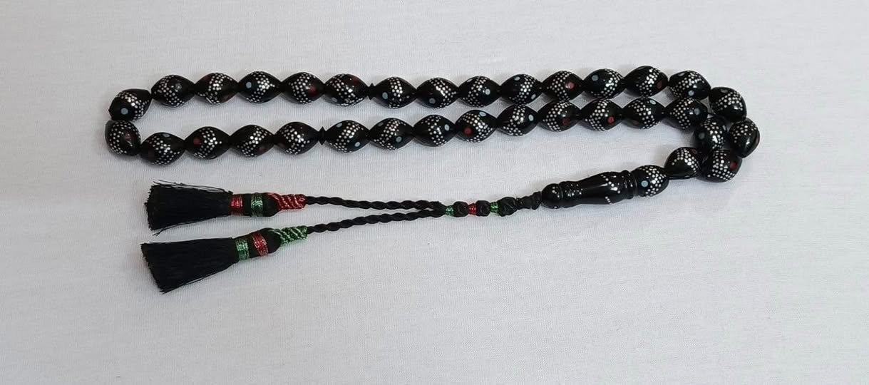 سبحه النارجين الطبيعي أصليه تطعيم 33حبه الحجم 12 الحبه
السعر 25الف 
توصيل جميع المحافظات 5الف
*********** بغداد, العراق
