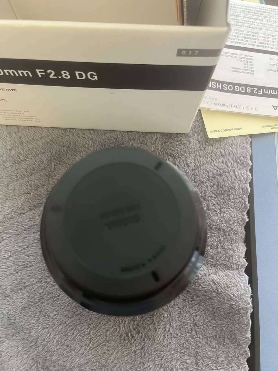 للبيع عدسة
Sigma 24-70mm f/2.8   

العدسة جديدة 100% وغير مستخدمة أبداً
مع العلبة الأصلية وكل الملحقات

وتشتغل على كاميرات كانون 
وأيضاً على Blackmagic Pocket 6K

السعر: 1,200,000 دينار عراقي

التواصل على الخاص.


**إذا كنت صاحب هذا الإعلان وتريد حذفه لأي سبب، رجاءا أرسل رسالة إلى الدعم الفني**