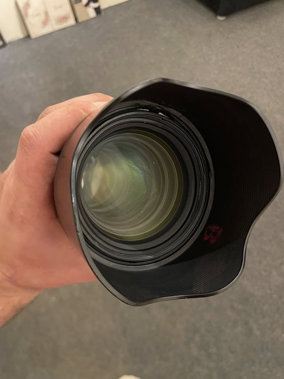 للبيع لينس  85 سيجما ارت للكانون
معاها هود وكابات وشنطه 📷

اللينس مافهوش اي مشاكل نهائي 

المكان ميت غمر شارع بورسعيد  01125388065


**إذا كنت صاحب هذا الإعلان وتريد حذفه لأي سبب، رجاءا أرسل رسالة إلى الدعم الفني**