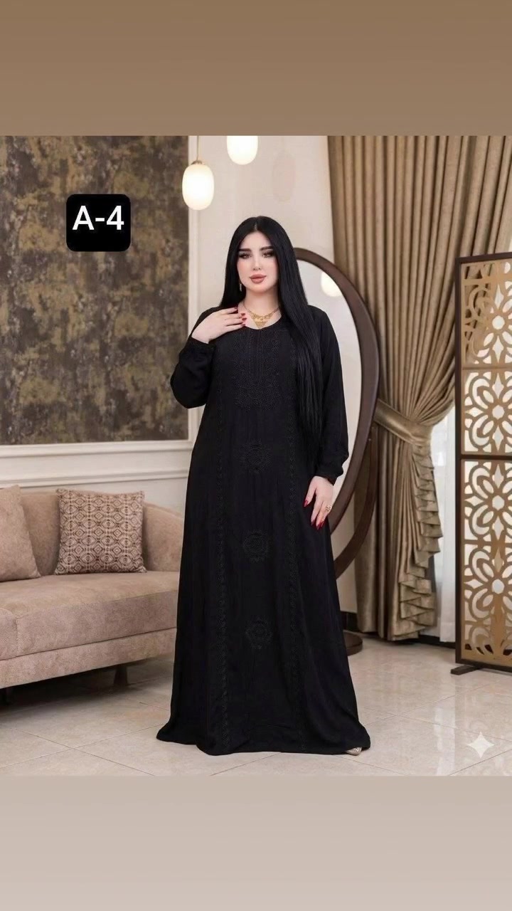 دشداشه نسائي دبل كلوش تطريز سواد فاحم  

الخامه كشمير ايطالي بارد اصلي 💯
القياسات L - XL - XXL - 3XL 

💰 السعر12,000 د.ع
🚚 التوصيل داخل الكوت 1,000 د.ع

احجزي هسه قبل نفاد الكمية 
📩 الطلب عبر الخاص


**إذا كنت صاحب هذا الإعلان وتريد حذفه لأي سبب، رجاءا أرسل رسالة إلى الدعم الفني**