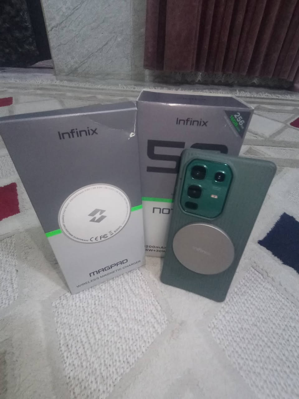 متاح انفنكس نوت 50برو ذاكرته 256 عشوائي 16+16 كامل الملحقات السعر 250 مكاني فلوجه


**إذا كنت صاحب هذا الإعلان وتريد حذفه لأي سبب، رجاءا أرسل رسالة إلى الدعم الفني**