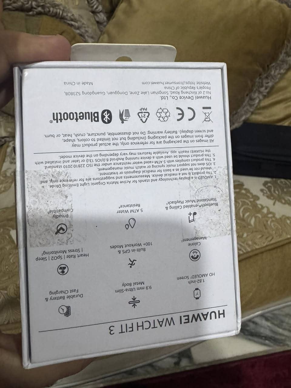 السلام عليكم
ساعة هواوي فت 3 
نظافة 100%
كاملة الملحقات 
مع سير اضافي اصلي 
السعر 90 الف قفل 
تواصل دايركت 
***********
