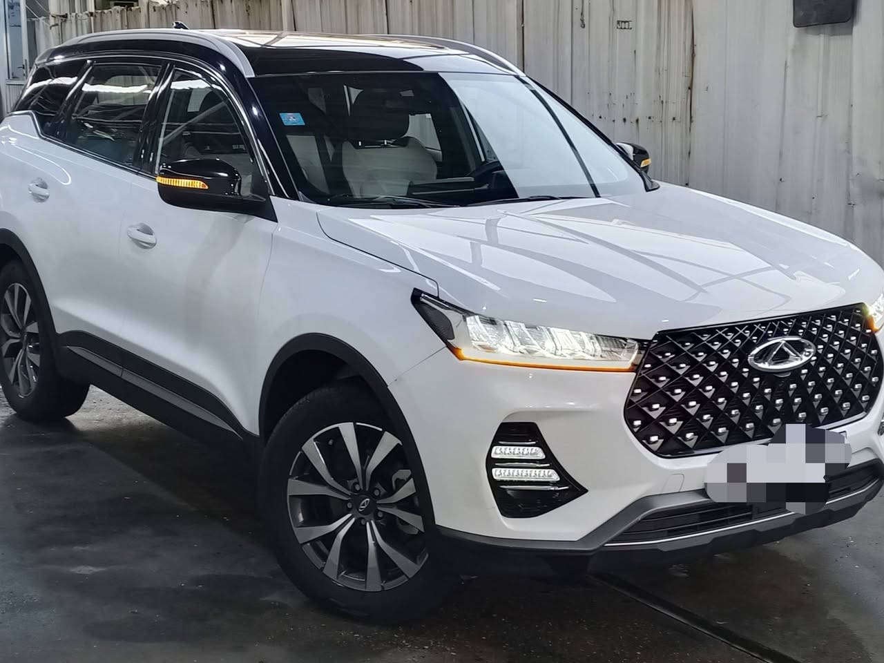 Tiggo 7 pro 2023
فول مواصفات للاكجري تو كلر 1/1 بانوراما كاميرات محيطيه جنطه كهرباء تحكمات رباعيه لد امامي خلفي 
كراسي جلد كهرباء وبعد گومه مواصفات أعلى فئه 
ماشيه 28الف مكفوله رقم بغداد دولي سعره 135ورقه 
للاستفسار ***********
