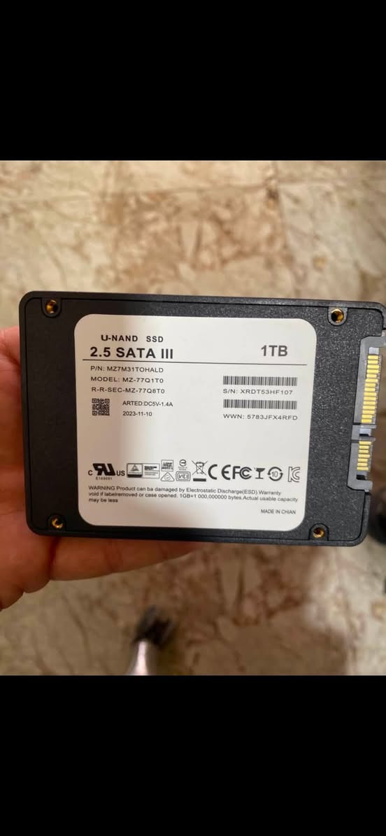 السلام عليكم هارد ssd الحجم 1 تيرا جديد وشرط الشغل مال امزون السعر 60 مع التوصيل


**إذا كنت صاحب هذا الإعلان وتريد حذفه لأي سبب، رجاءا أرسل رسالة إلى الدعم الفني**
