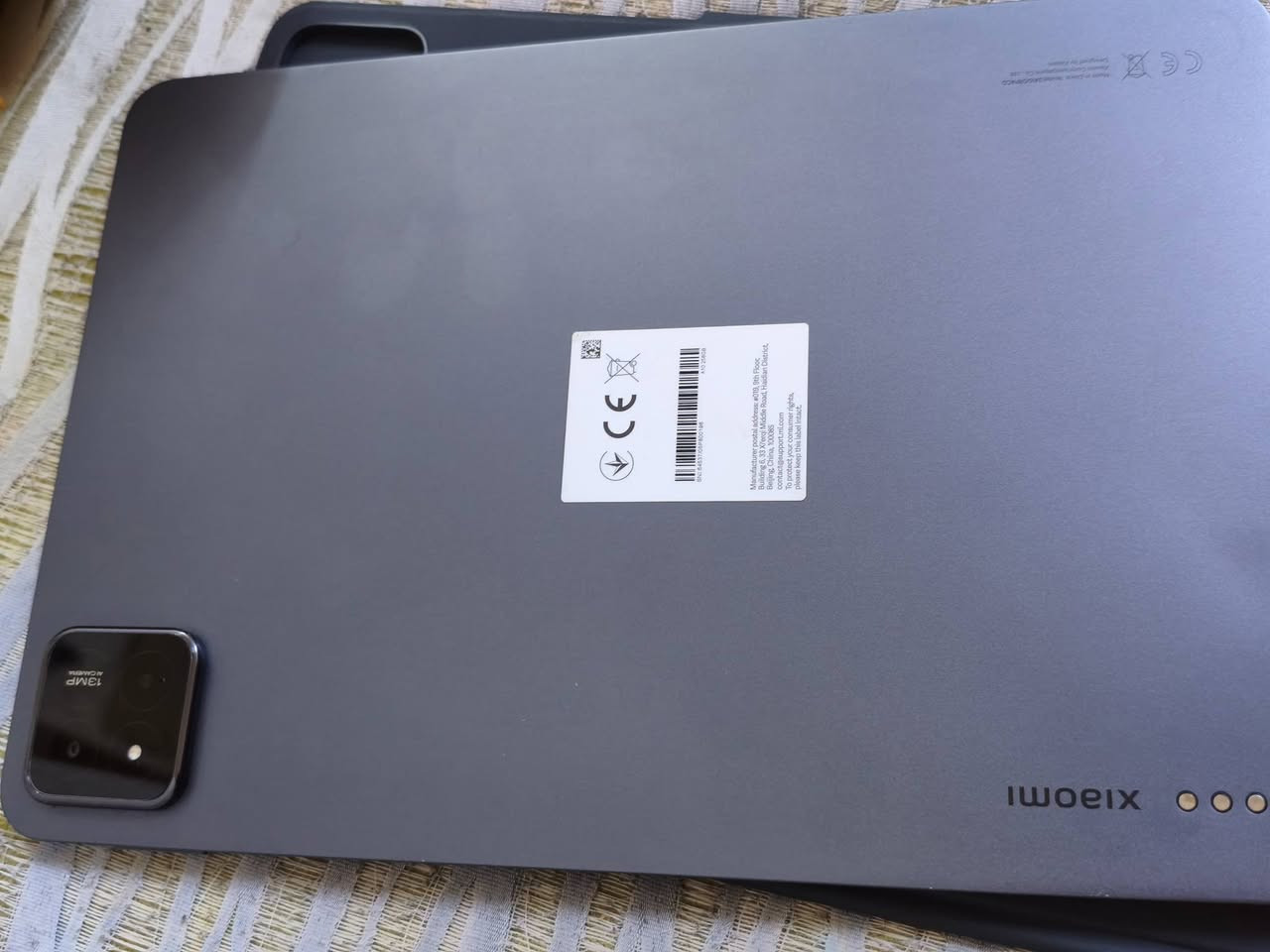 شاومي مي باد7 جهاز نضيف جدا مستعمل قليل جبتة ماستعملتة هواي لان مافارغلة وردت ابيعة كلش نضيف مابي اي كسر ولا فطر ايباد بعدة بل ليبل من شركة العقابي رايدة ب ٣٧٥ وبي مجال قليل جداً بغداد الرصافة


**إذا كنت صاحب هذا الإعلان وتريد حذفه لأي سبب، رجاءا أرسل رسالة إلى الدعم الفني**