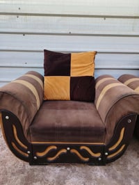 ١٠ مقاعد • بني • بدون ضرر