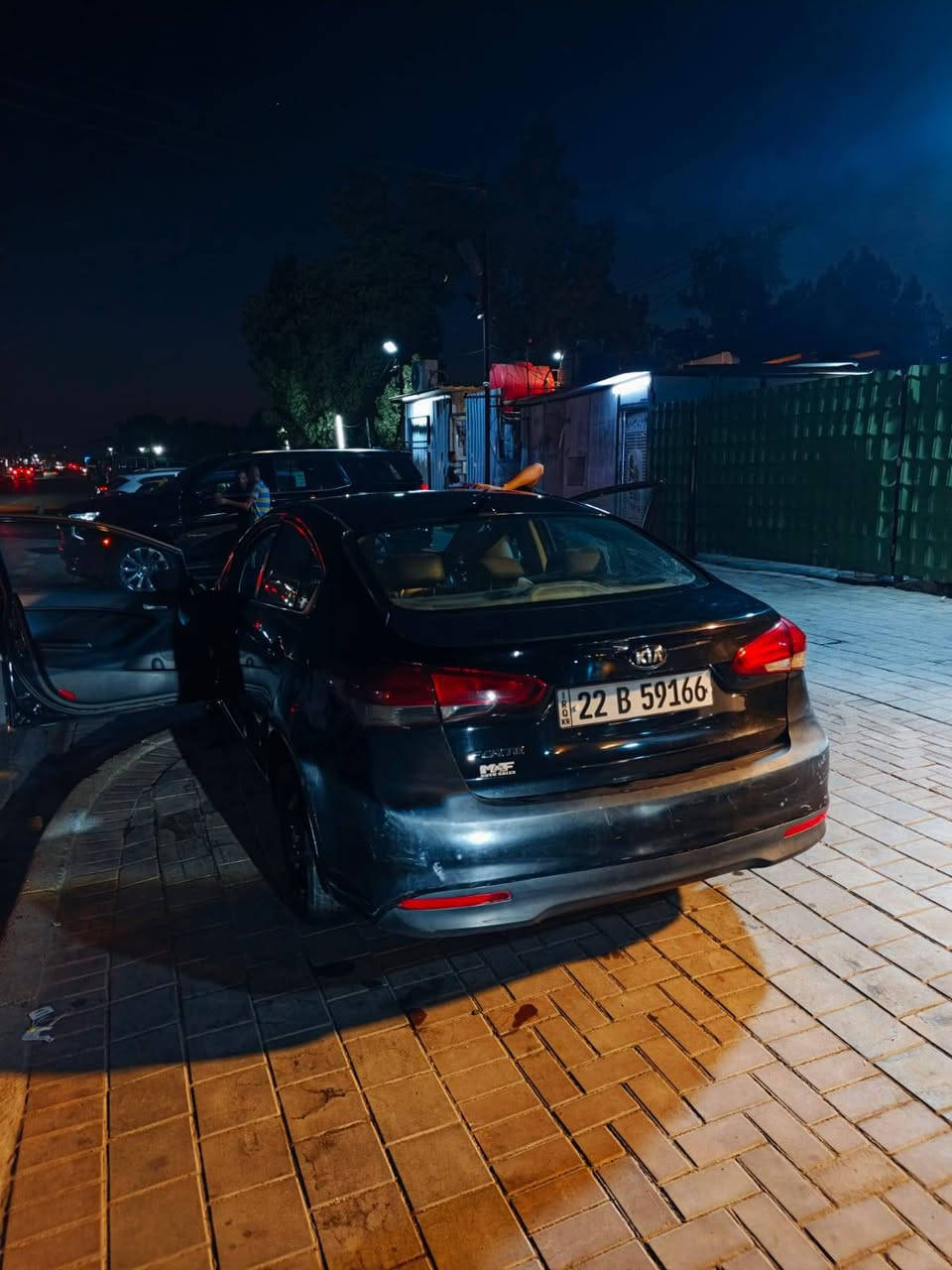 السلام عليكم فورتي با أسمي حادثها خلفي الدعاميه ماشيه 146 مكاني بغداد السعر 100 وبيها مجال بسيط ***********
