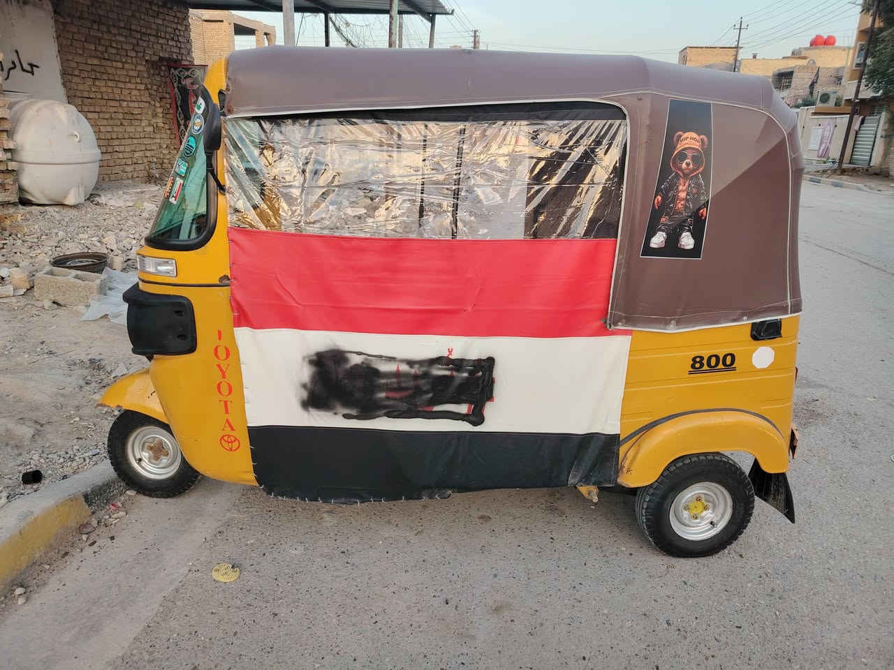 السلام عليكم تكتك مديل 20رقم انكليزي ابسمي تكتك نضيفه تخم تايرات محرك اكسل كهربأيات كلها شغاله سعر 7 مكاني حسينية راجديه رقمي  بس واتساب ***********
