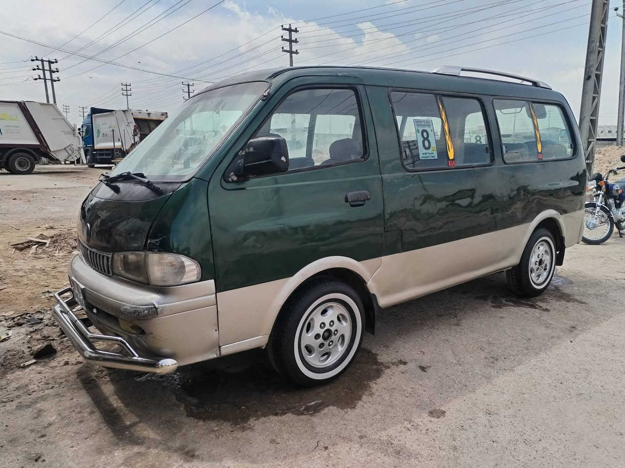 سلام عليكم للبيع بريجو مديل ٩٨ جديده بلاديه تخم تاير ويل كب حداديه جديده أكسن مكفول كير مكينه مكفولات مكينه 3000  رقم واسط دولي بسمي سنويه ل31 جاهزه اي نقص ما بيهة مكان كوت رجان لمو شراي لا يتعبنه رجائن ***********
