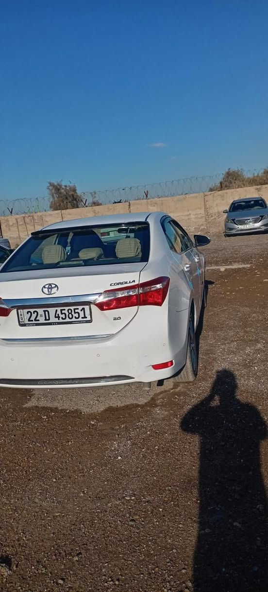 سلام عليكم كورلا 2015 للبيع العنوان رمادي سونار مرفق مع الصور محرك 2000 السعر 140 وبيه مجال بصيط
الهاتف ***********
