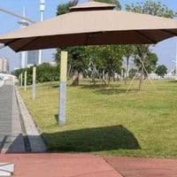 مظلة حديقة • قابلة للطي • مقاوم للماء