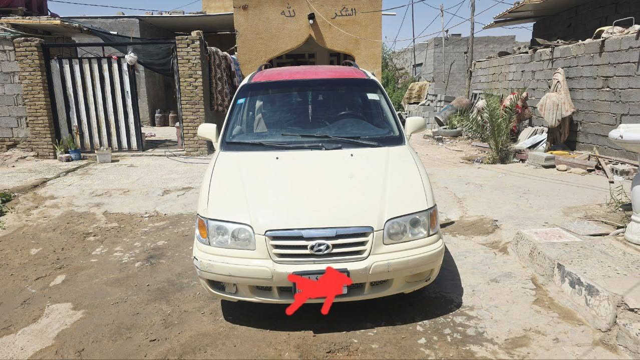 يا الله
هونداي تراجيت لبيع موديل 2006  مداور ثاني يوم 
النضافه وسط مكينه وكير وحدادي وتخم تاير نظيف رقم بغداد 
السعر المطلوب 75$ مع المجال العنوان خان نص 
***********. ابو فؤاد
