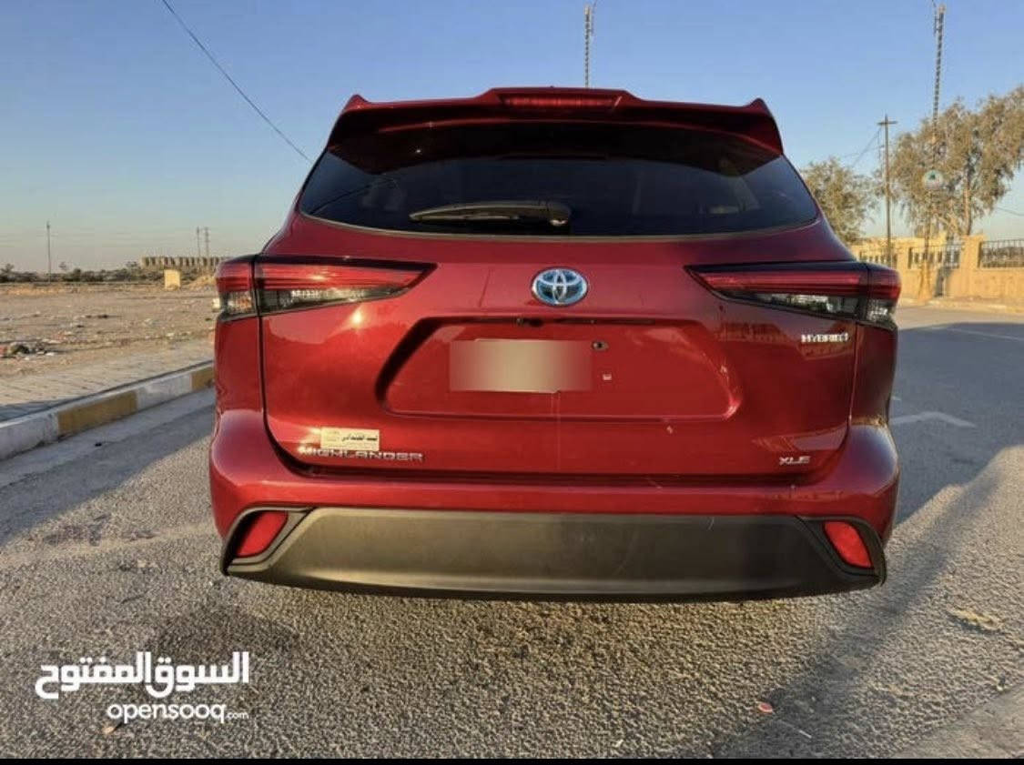 للبيع هايلندر موديل 2023 حادثه فقط بنيد بدون دواخل رقم بغداد فول مواصفات هايبرد سعر 310 بيه مجال 
للاستفسار ***********
