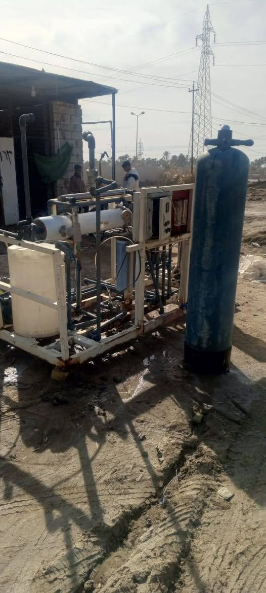 محطه تصفيه للبيع اسعمال جديد  نضيفه جدا .
لاستفسار .***********
