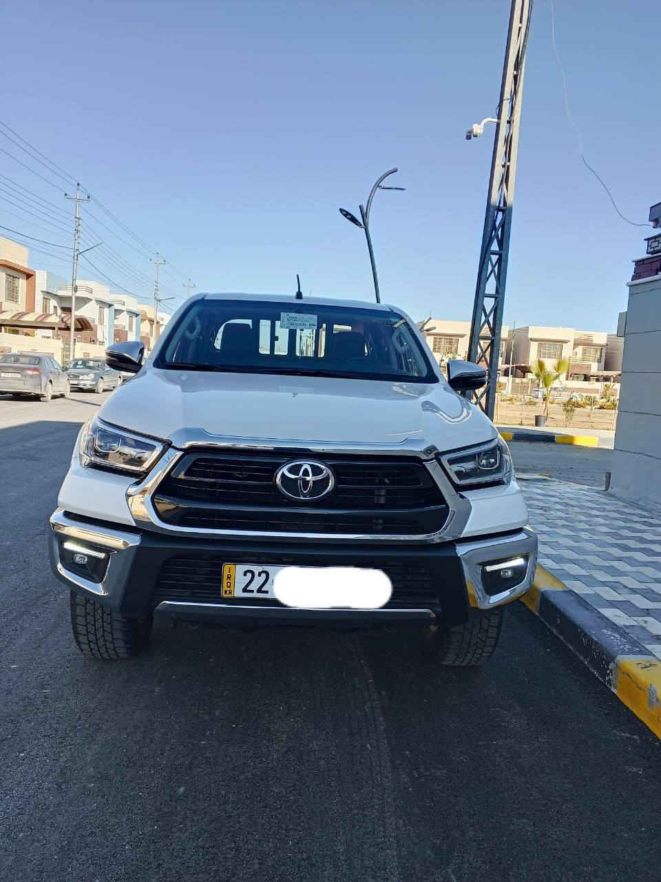 سلام عليكم للبيع 
تيوته هالوكس 2022 فورويل 
سعودي مكفوله كفاله عامه 
ماشيه 49 الف حقيقي 
فول مواصفات بصمه عداد 2 كروز سرعة تحكم ستيرن جهتين شاشة دعم ابل كار بلئي كامره حساست خلفيه دلد نهاري 
تبريد كشنات وبعد معروفة مواصفات سعود سياره رقم اربيل جديدة سنويه وهزه جدد تحويل ثانيوم مكان سياره بغداد الكرخ 
سعر (325) وبيه مجال حك الجيه رقم الهاتف (***********) 
(***********) يونس ال عبيدي
