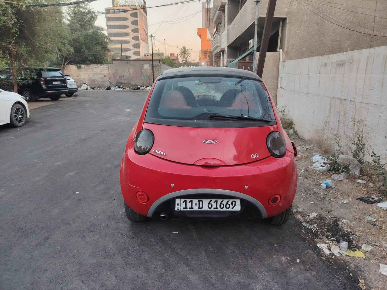 للبيع شيري كيو كيو مني 2013 Chery QQ بحالة جيدة جدًا.
✅ الماكينة مكفولة الكير مكفول
✅ سنوية سارية ومعاملة أصولية 100% الهزة جديدة
✅ التبريد شغال، 
✅ السيارة نظيفة ولا تحتاج صرف ميكانيكي
مكان السيارة بغداد المنصور بأسمنا ثاني يوم تحويل مكلف بالنشر سعرها 38$وبيها مجال بسيط 

*********** واتساب
*********** واتساب
