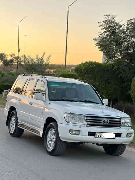 لاندكروز  ٢٠٠٥ فول مواصفات سنويه بأسمي داخل بيجي المرغوب سلايت روف ٣ قطع تبريد زراك بالدعاميه ثلاجه بالجكمجه صاجات فور ويل ودفلوك وقفل اكسلات حساسات خلفيه حجم محرك ٤٥٠٠ دبل تانكي ودبل فيت بمب ٦ سلندر بوصله بالمرايه الوسطيه بلاديه مكينه كير تبريد كهربائيات كلها شغاله سعر ١٣٨ ورقه الاتصال ***********  بغداد حي الجامعة
