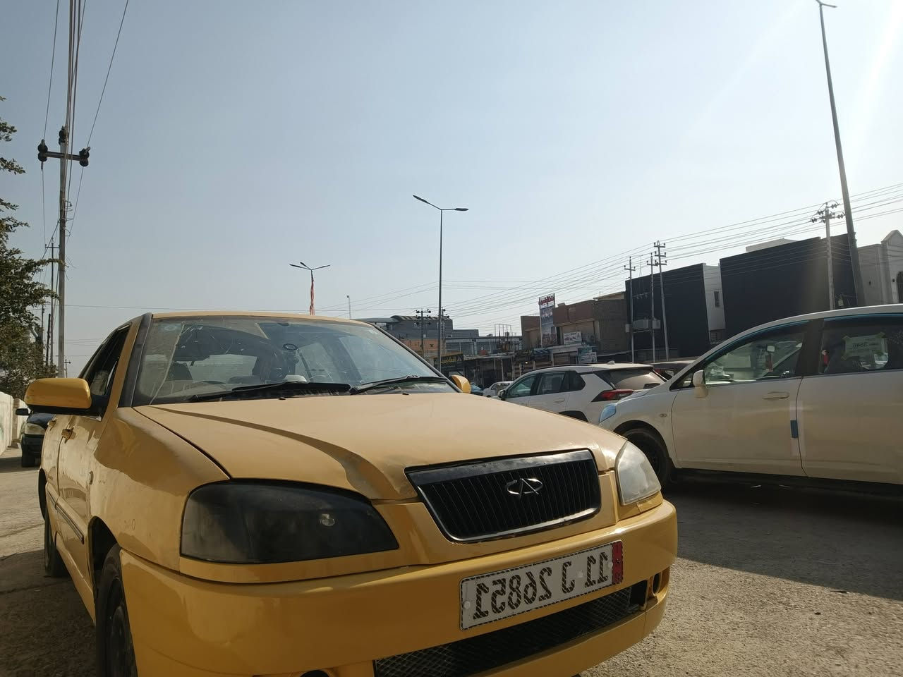 شيري كوين مديل 2010 رقم بغداد انكليزي مصفر هيئه وغرمات سنويه جديده سياره جاهزه اي نقص مابيهة تخم تاير جديد تدفئه تبريد شغال السعر 26 وبيهة مجال قليل 
مكاني ديالى بعقوبه ***********
