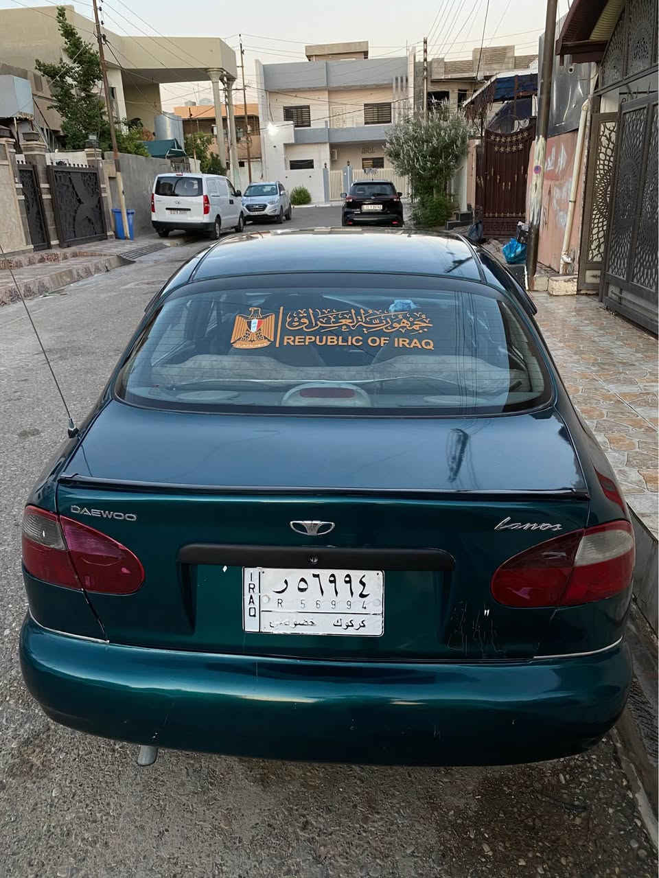 دايو لانوس موديل 1999 رقم كركوك مشروع وطني كير عادي محرك 16 المرغوب كابون بانزين ومنظومة غاز سعر 37  وبيها مجال بسيط للشراي رقم الهاتف *********** كركوك, العراق
