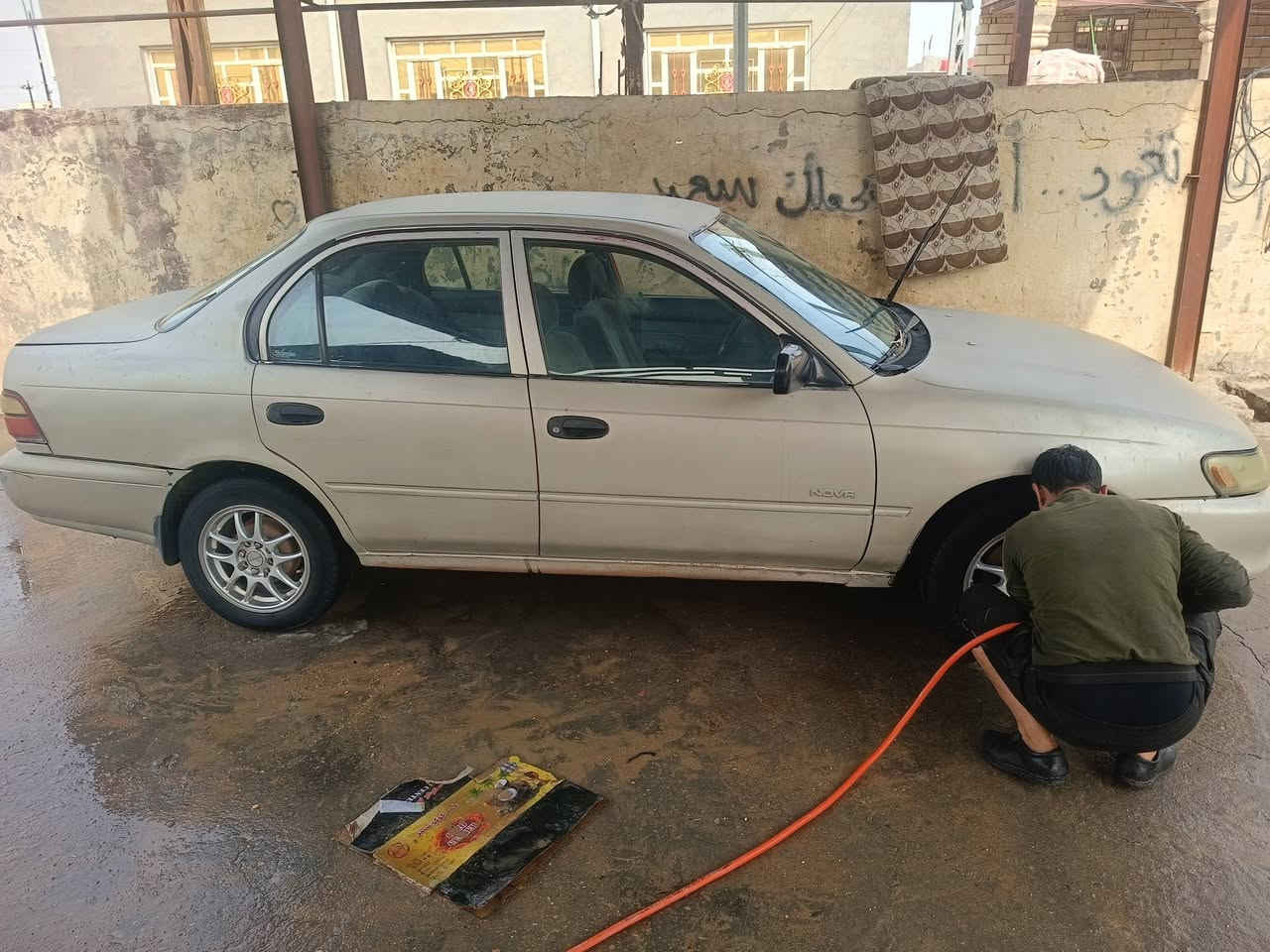 كورلا ٩٤ رقم بغداد انگليزي مكينه تبخر١٨٠٠ كير جديد مشط جديد  السياره بسمي تحويل مباشر. سعره ٤٤ مكانه ناصريه***********
