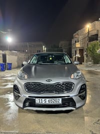 كيا سبورتج  موديل 21 وارد أمريكي  محرك 2400  ماشيه 38 KM حادث امامي بن...